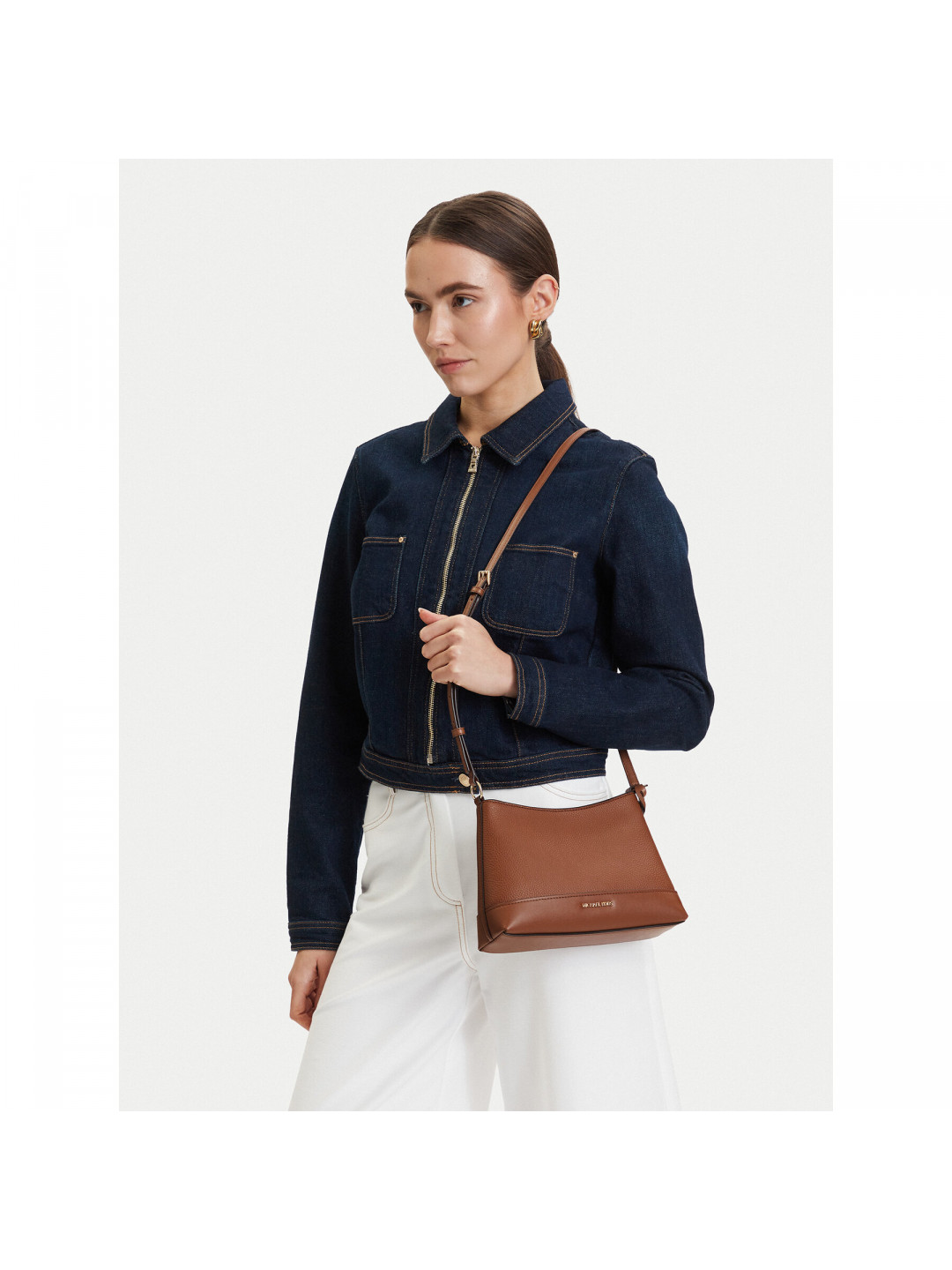 Kabelka MICHAEL Michael Kors 32S6G3PC1V Hnědá